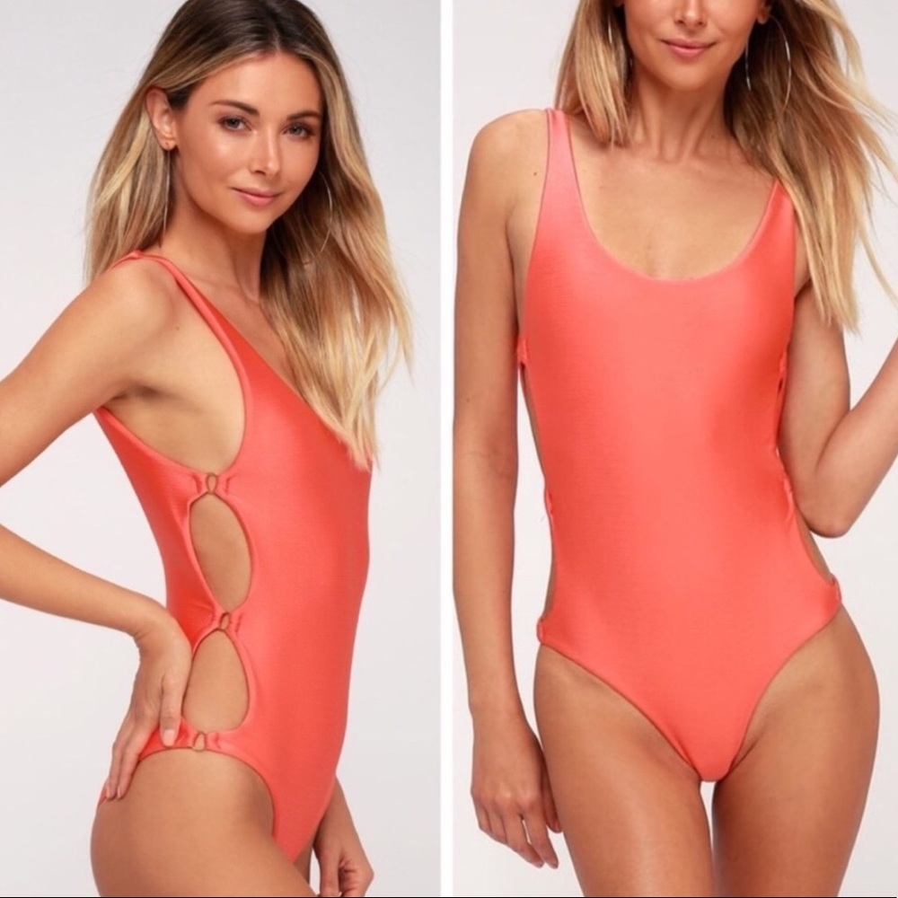 Lulus amuse society Estelle one piece swimsuit sm